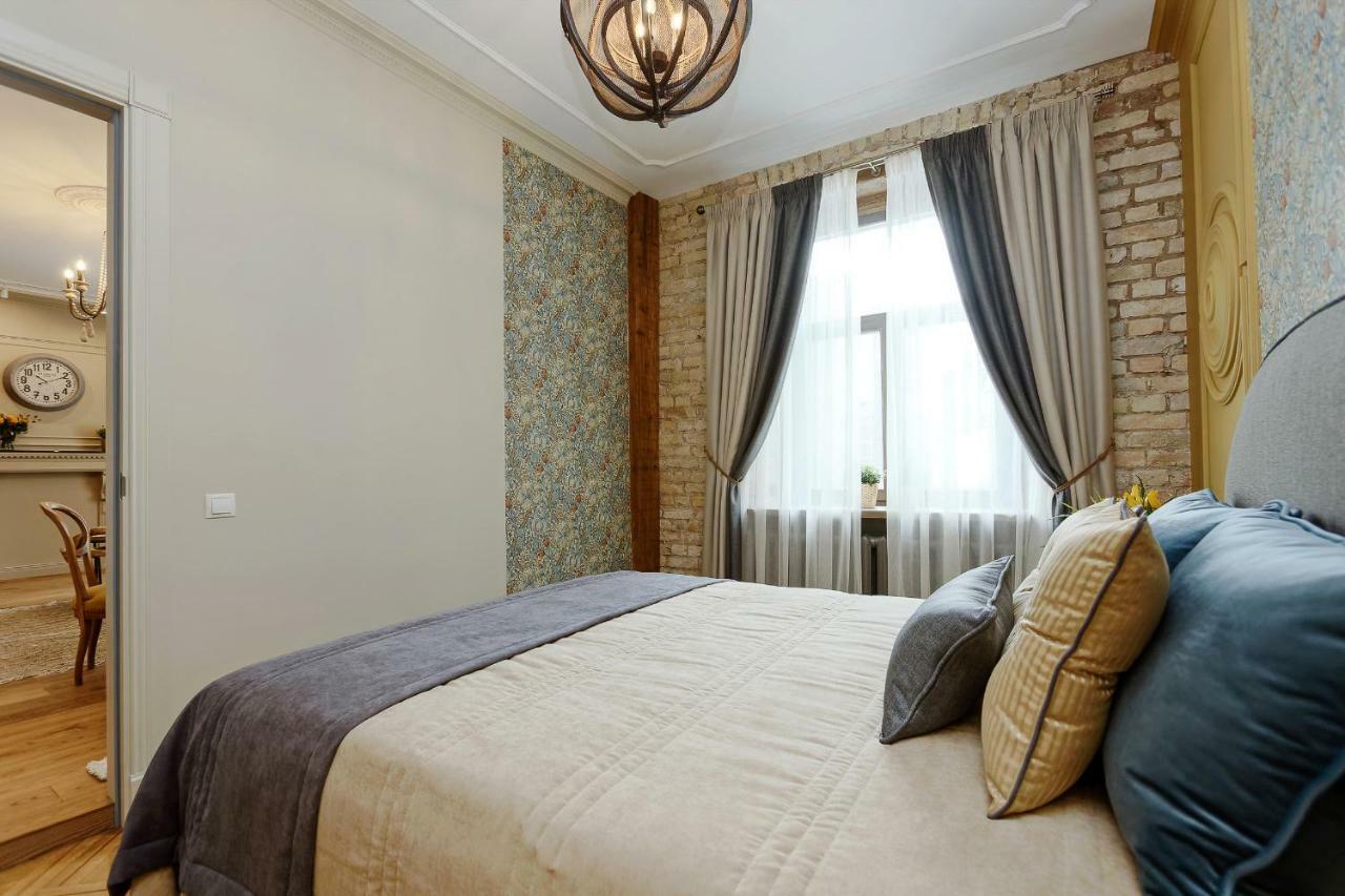 Apartamento Dzirnavu Residense Riga Exterior foto